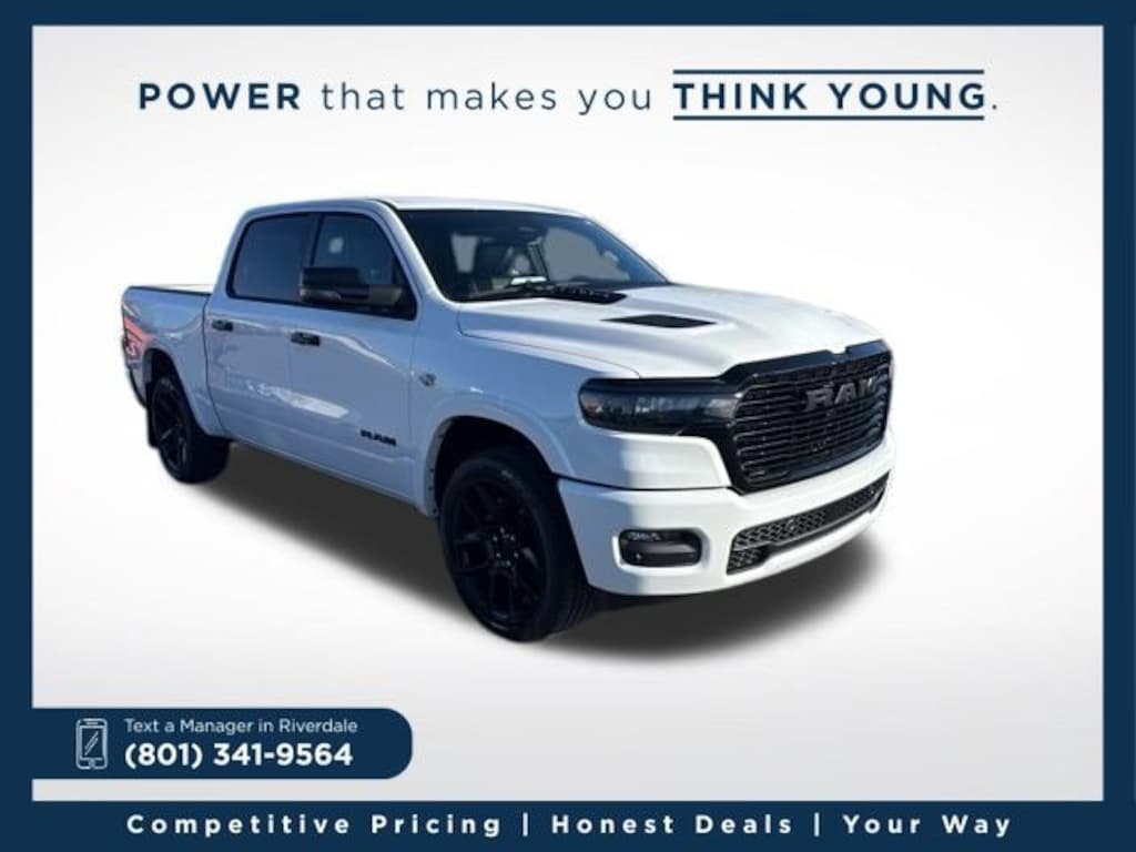 New 2026 Ram 1500 LARAMIE CREW CAB 4X4 5'7 BOX Pickup