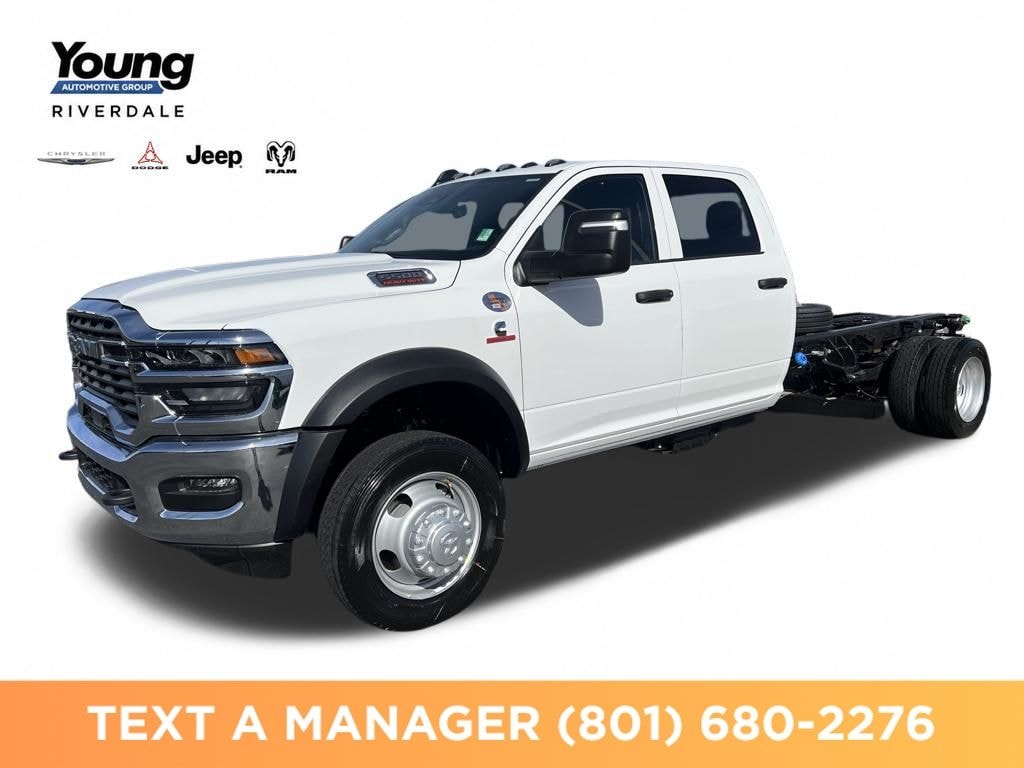 New 2026 Ram 5500 TRADESMAN CHASSIS CREW CAB 4X4 84' CA Pickup