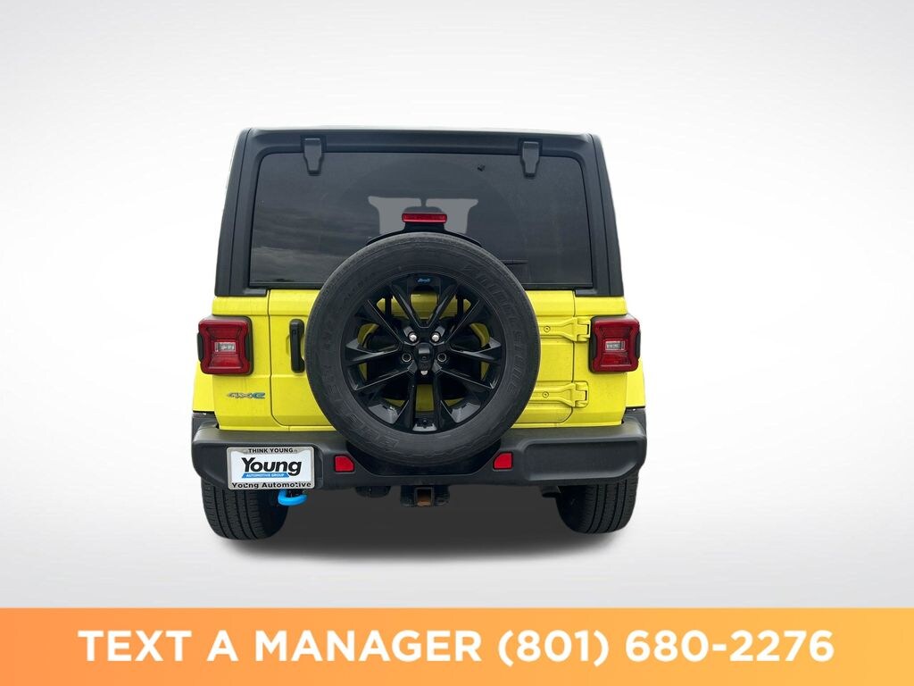 Used 2022 Jeep Wrangler Unlimited 4xe Sahara SUV