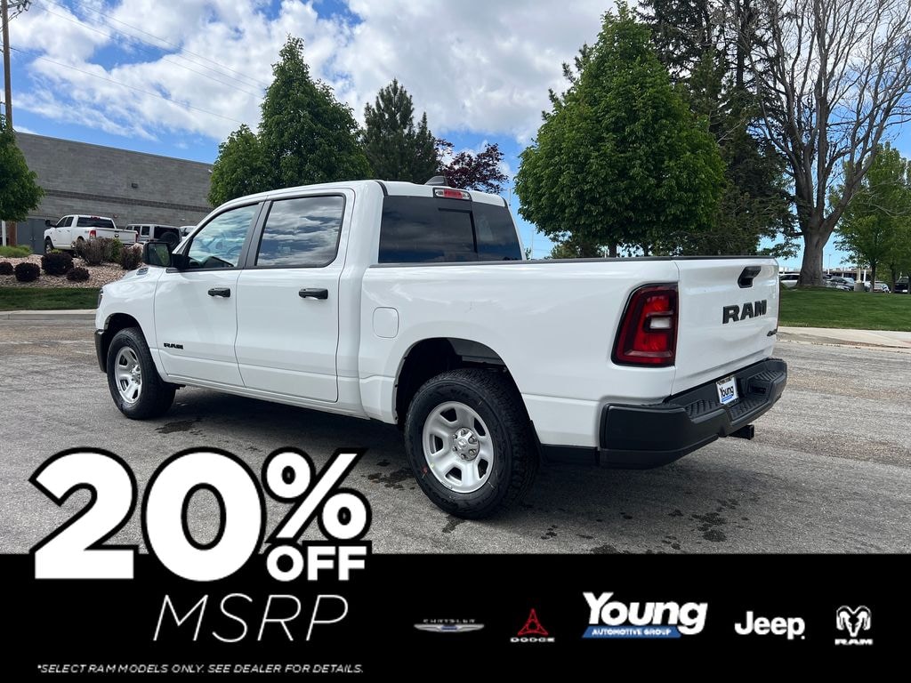 New 2026 Ram 1500 TRADESMAN CREW CAB 4X4 5'7 BOX Pickup