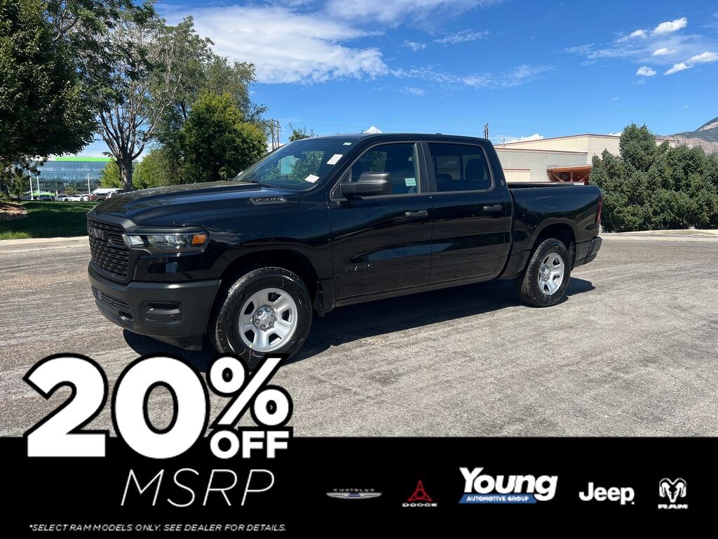 New 2026 Ram 1500 TRADESMAN CREW CAB 4X4 5'7 BOX Pickup