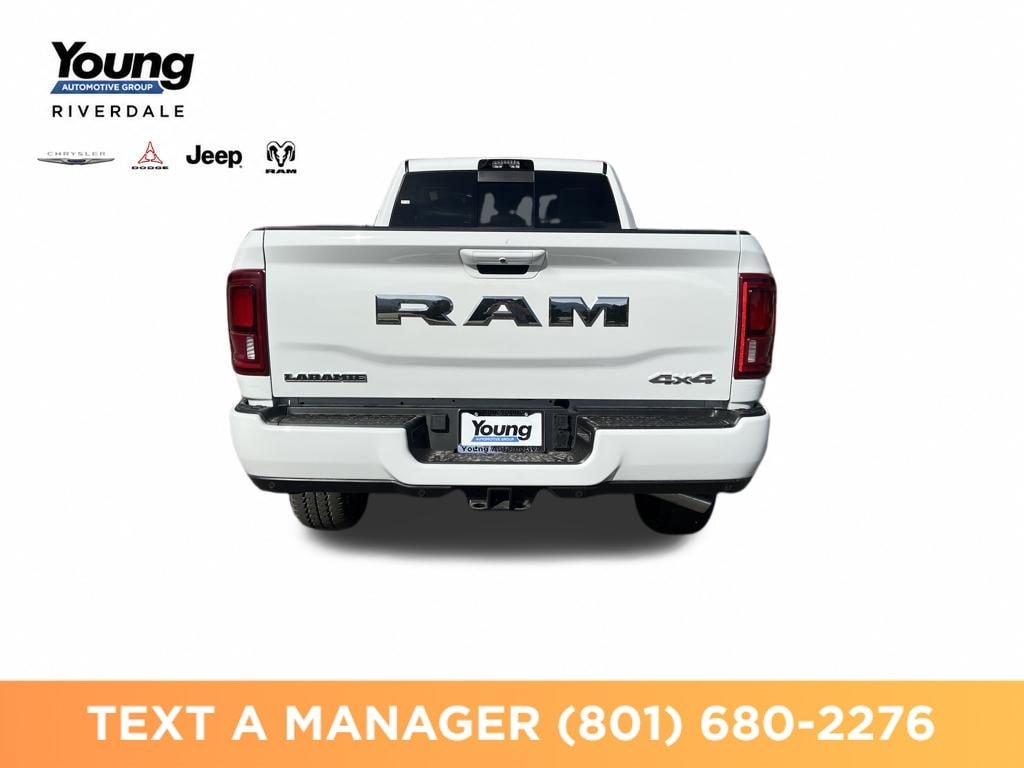 New 2026 Ram 3500 LARAMIE CREW CAB 4X4 8' BOX Pickup