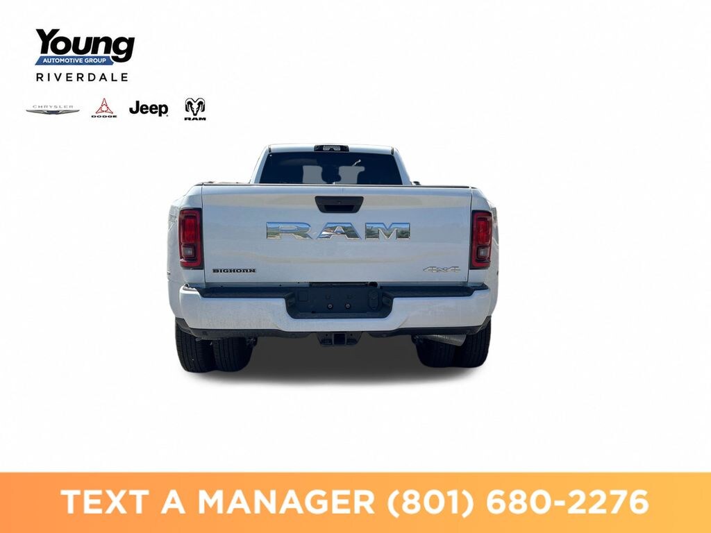 New 2026 Ram 3500 BIG HORN CREW CAB 4X4 8' BOX Pickup
