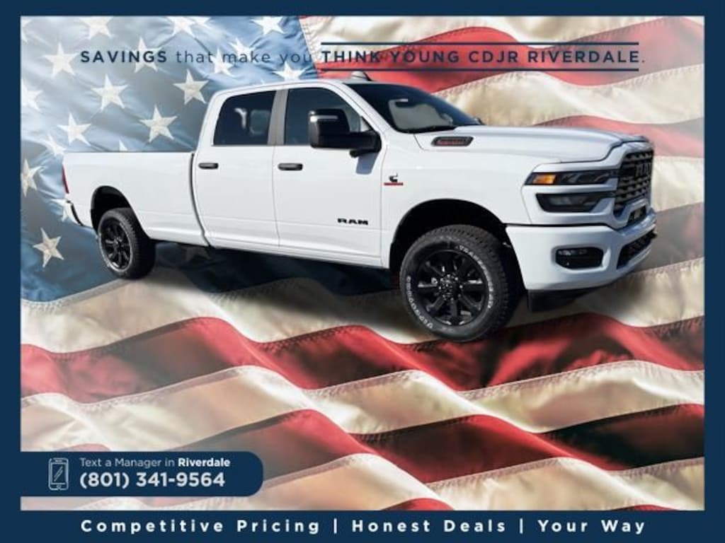 New 2026 Ram 2500 BIG HORN CREW CAB 4X4 8' BOX Pickup