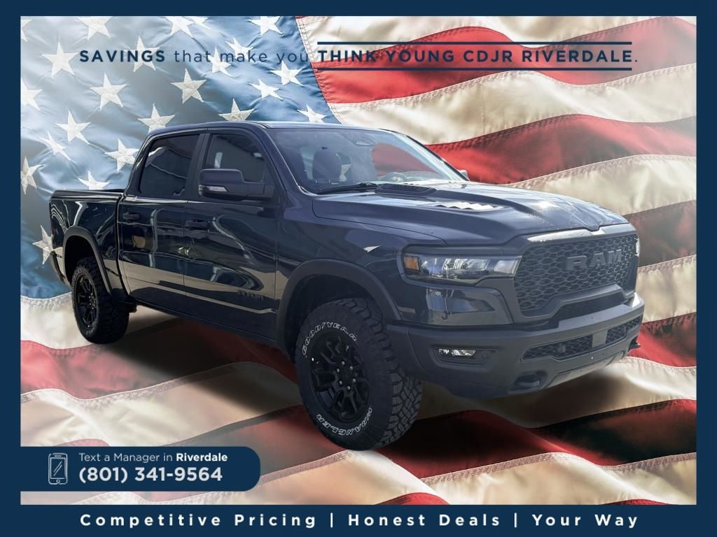 New 2026 Ram 1500 REBEL CREW CAB 4X4 5'7 BOX Pickup