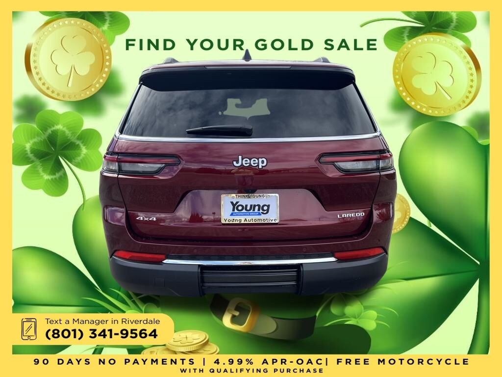 New 2026 Jeep Grand Cherokee L LAREDO X 4X4 Sport Utility