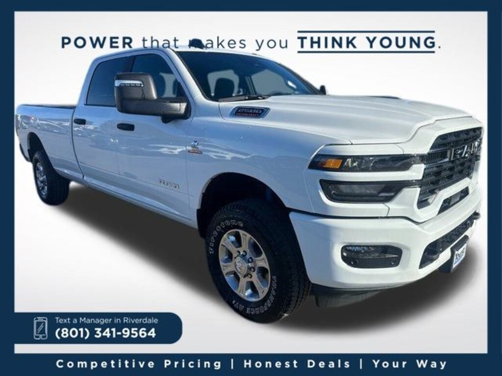 New 2026 Ram 2500 BIG HORN CREW CAB 4X4 8' BOX Pickup