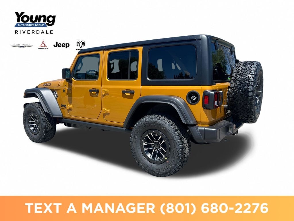 New 2026 Jeep Wrangler 4-DOOR WILLYS Sport Utility