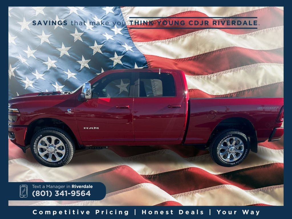 New 2026 Ram 3500 LARAMIE CREW CAB 4X4 6'4 BOX Pickup