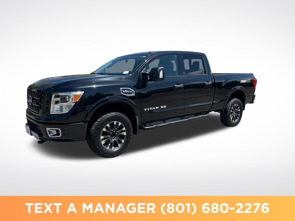 Used 2018 Nissan Titan XD PRO-4X Gas Truck Crew Cab