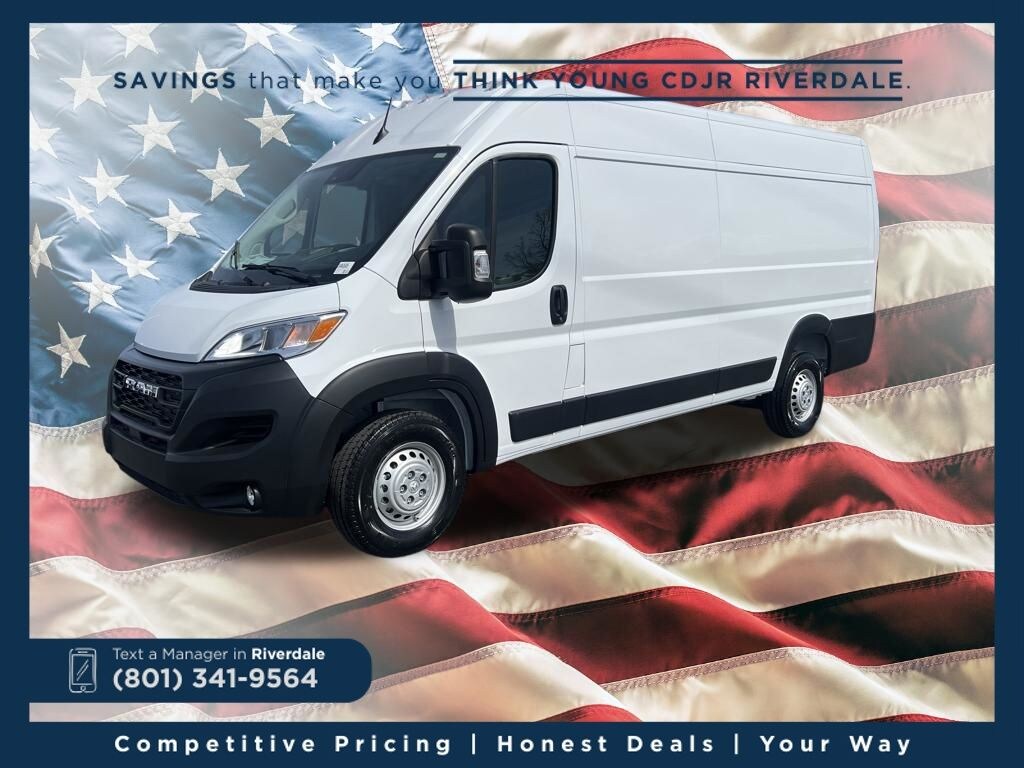 New 2026 Ram ProMaster PROMASTER 3500 TRADESMAN CARGO VAN HIGH ROOF 159' Cargo Van