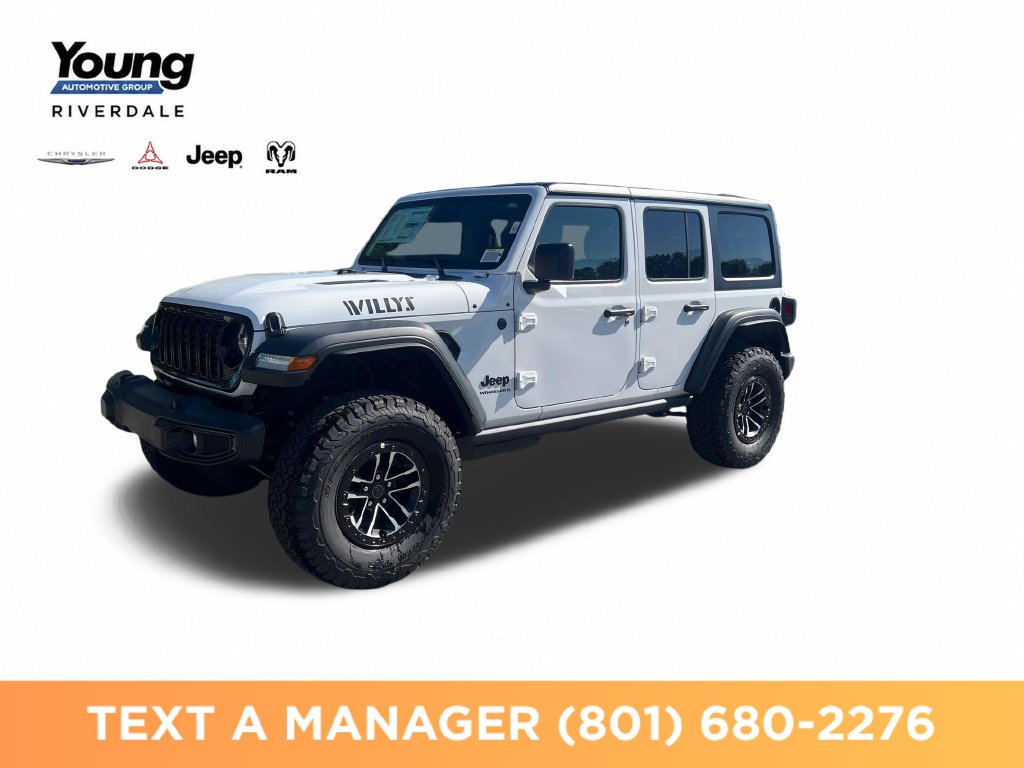 New 2026 Jeep Wrangler 4-DOOR WILLYS Sport Utility
