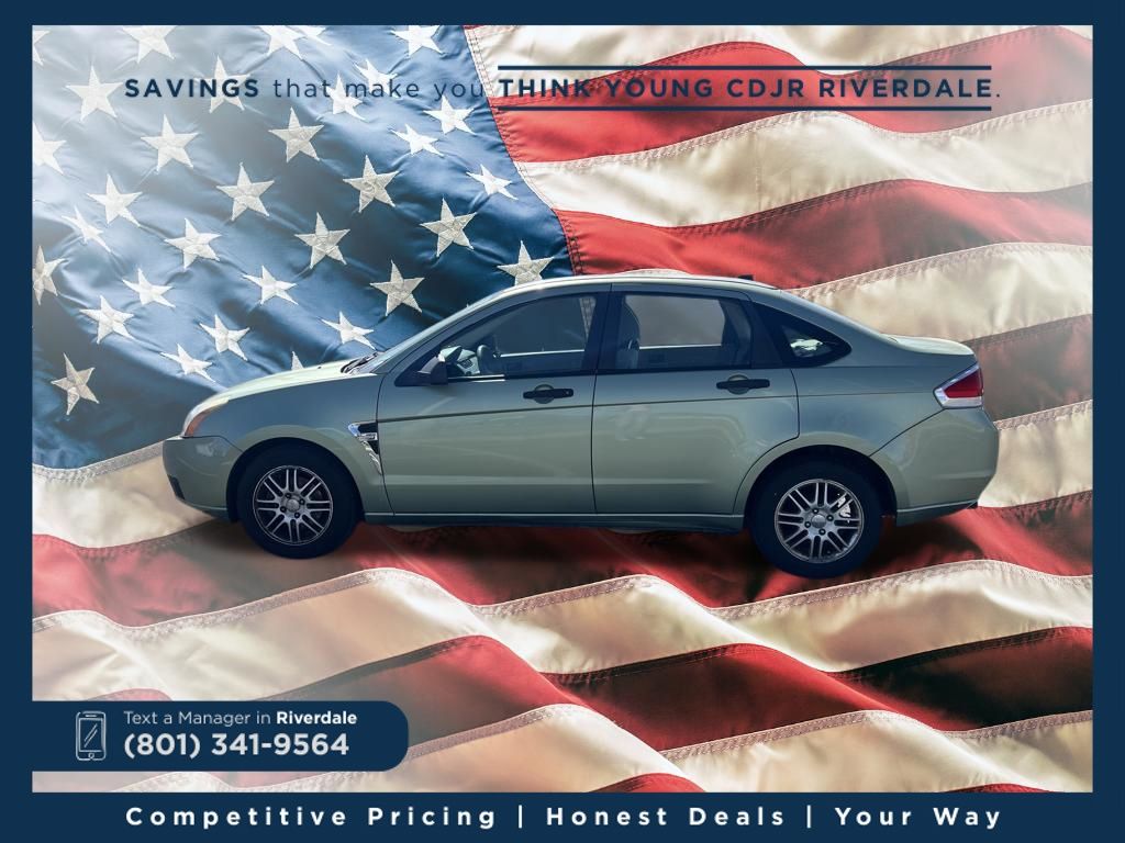 Used 2008 Ford Focus SE with VIN 1FAHP35N18W215079 for sale in Riverdale, UT