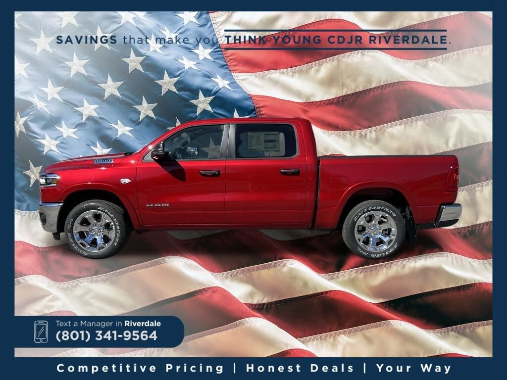 New 2026 Ram 1500 BIG HORN CREW CAB 4X4 5'7 BOX Pickup
