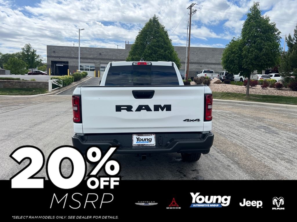New 2026 Ram 1500 TRADESMAN CREW CAB 4X4 5'7 BOX Pickup