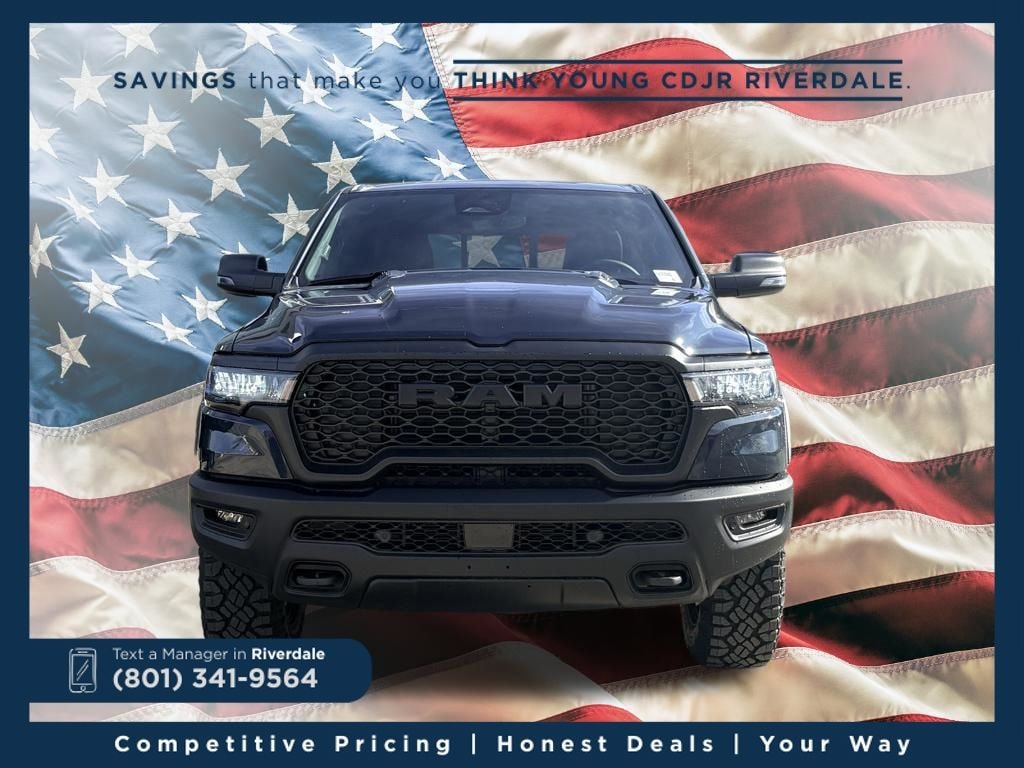 New 2026 Ram 1500 REBEL CREW CAB 4X4 5'7 BOX Pickup