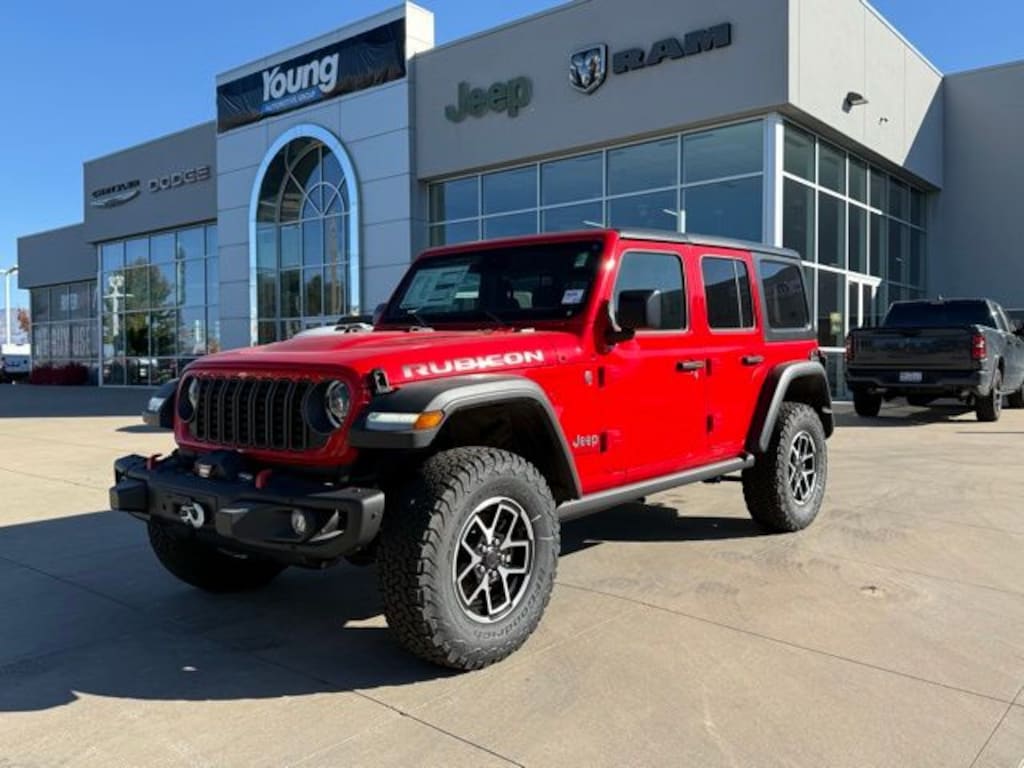 New 2025 Jeep Wrangler 4-DOOR RUBICON Sport Utility