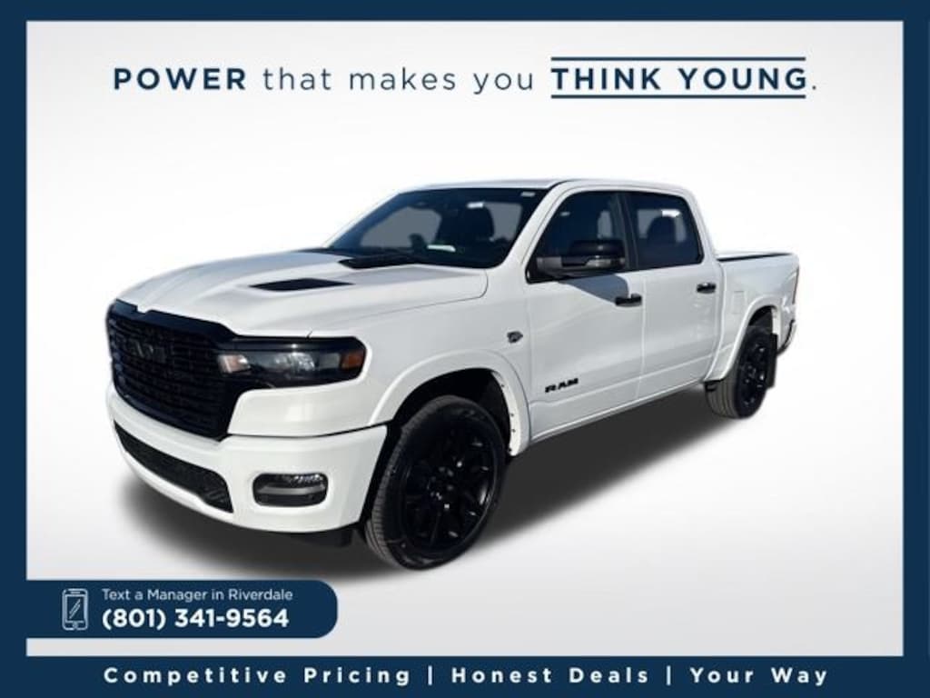 New 2026 Ram 1500 LARAMIE CREW CAB 4X4 5'7 BOX Pickup