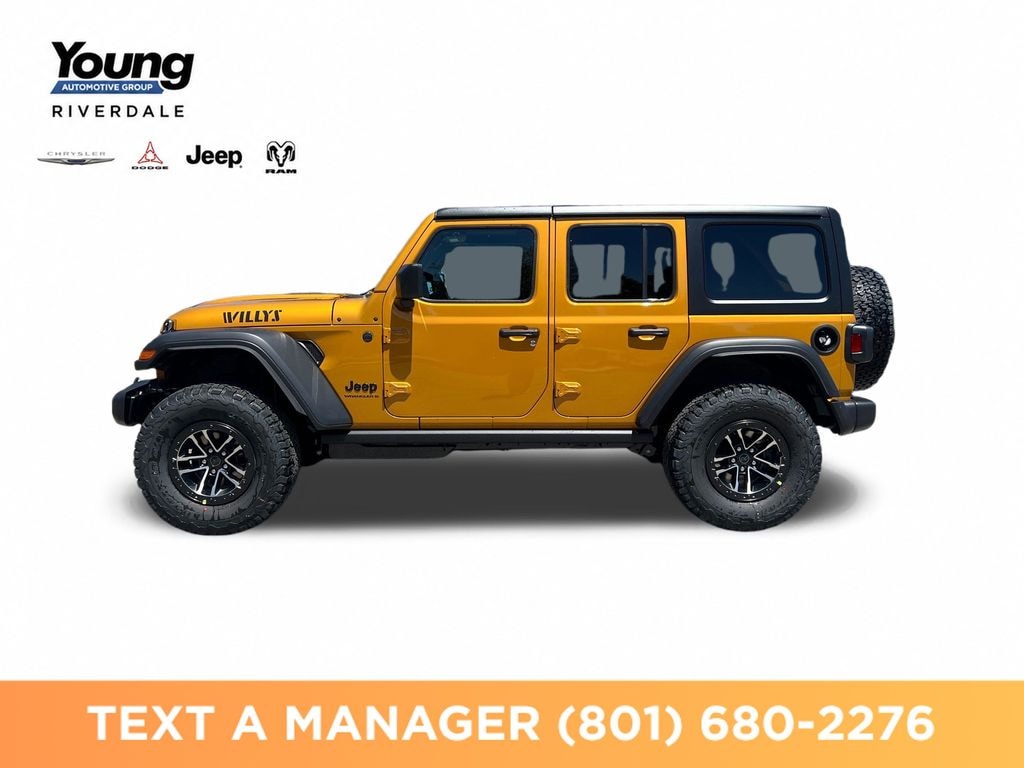New 2026 Jeep Wrangler 4-DOOR WILLYS Sport Utility