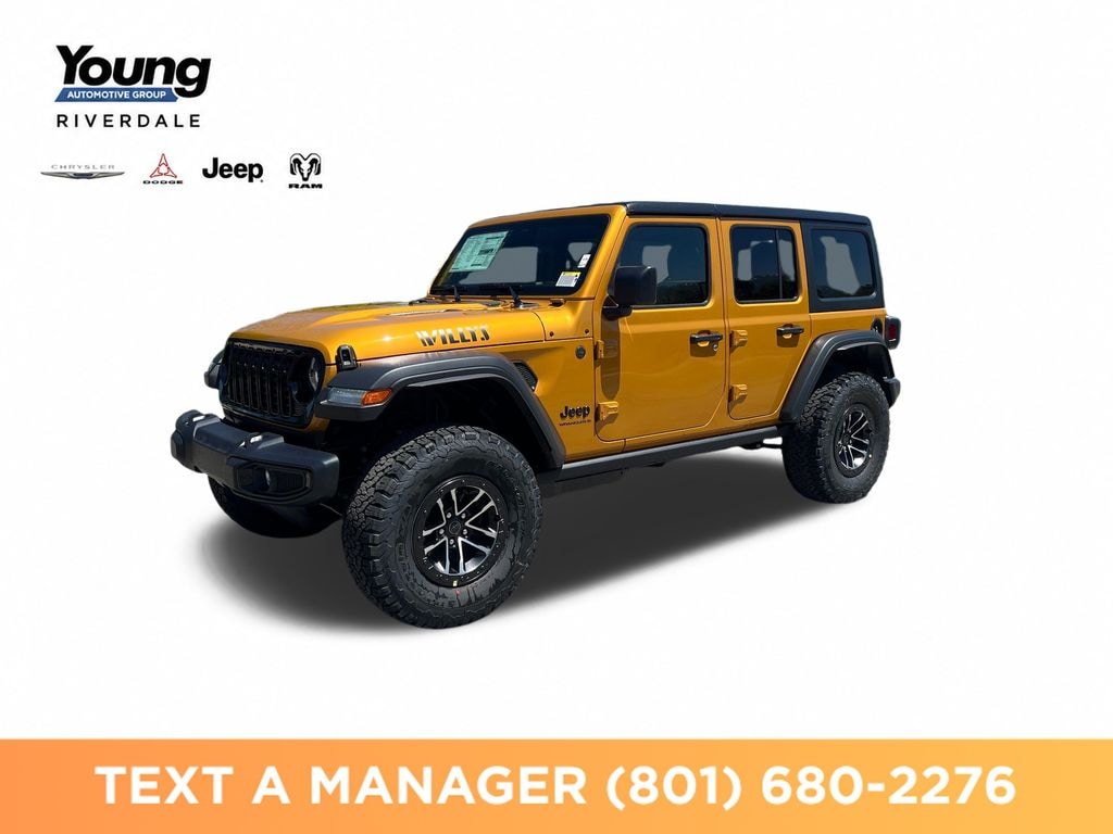 New 2026 Jeep Wrangler 4-DOOR WILLYS Sport Utility