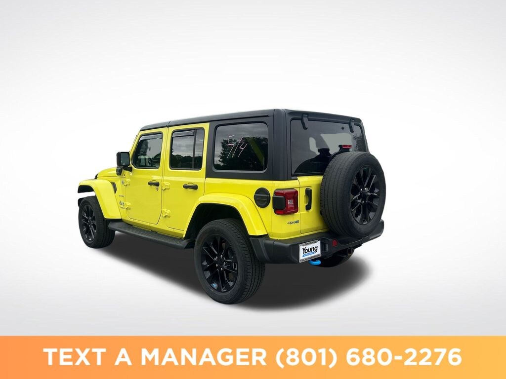 Used 2022 Jeep Wrangler Unlimited 4xe Sahara SUV