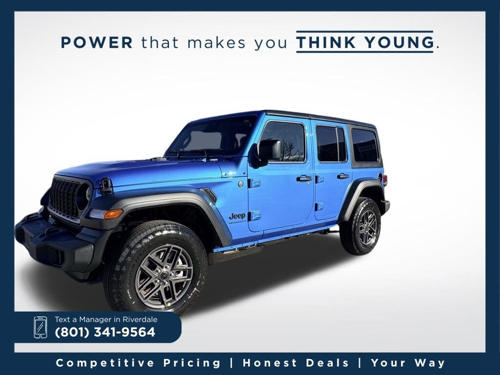 New 2026 Jeep Wrangler 4-DOOR SPORT S Sport Utility