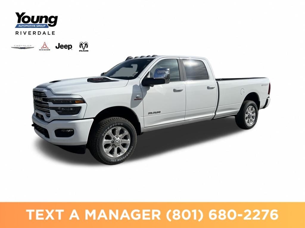 New 2026 Ram 3500 LARAMIE CREW CAB 4X4 8' BOX Pickup
