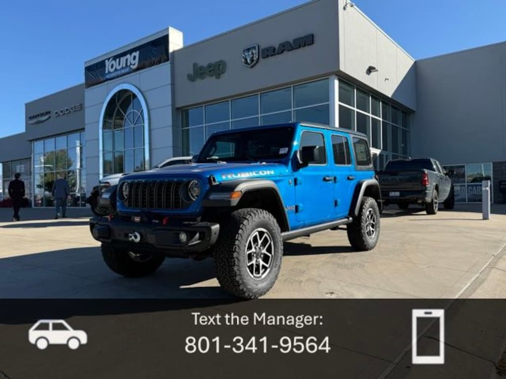 New 2025 Jeep Wrangler 4-DOOR RUBICON Sport Utility