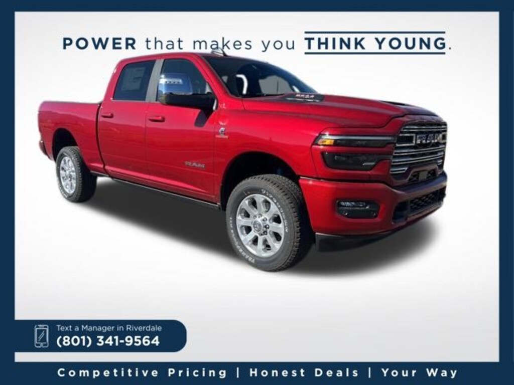 New 2026 Ram 2500 LARAMIE CREW CAB 4X4 6'4 BOX Pickup