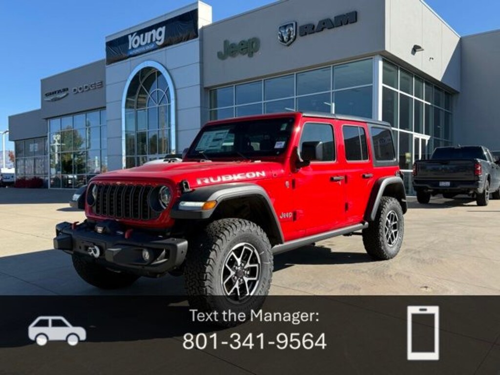 New 2025 Jeep Wrangler 4-DOOR RUBICON Sport Utility