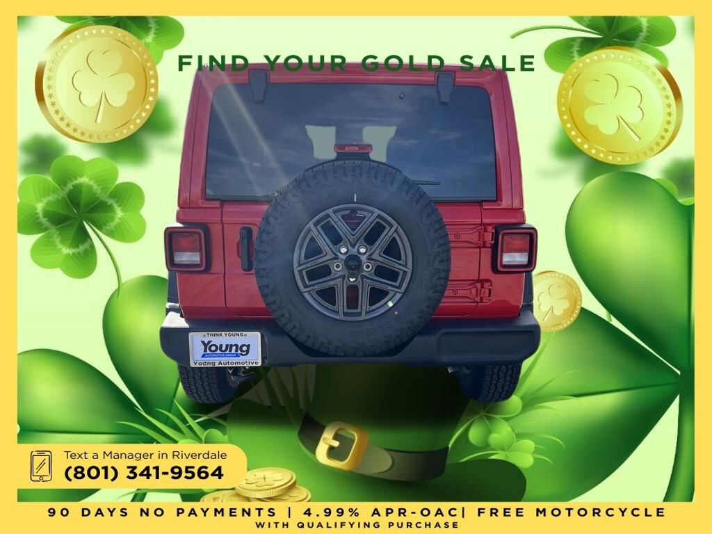 New 2026 Jeep Wrangler 4-DOOR SPORT S Sport Utility