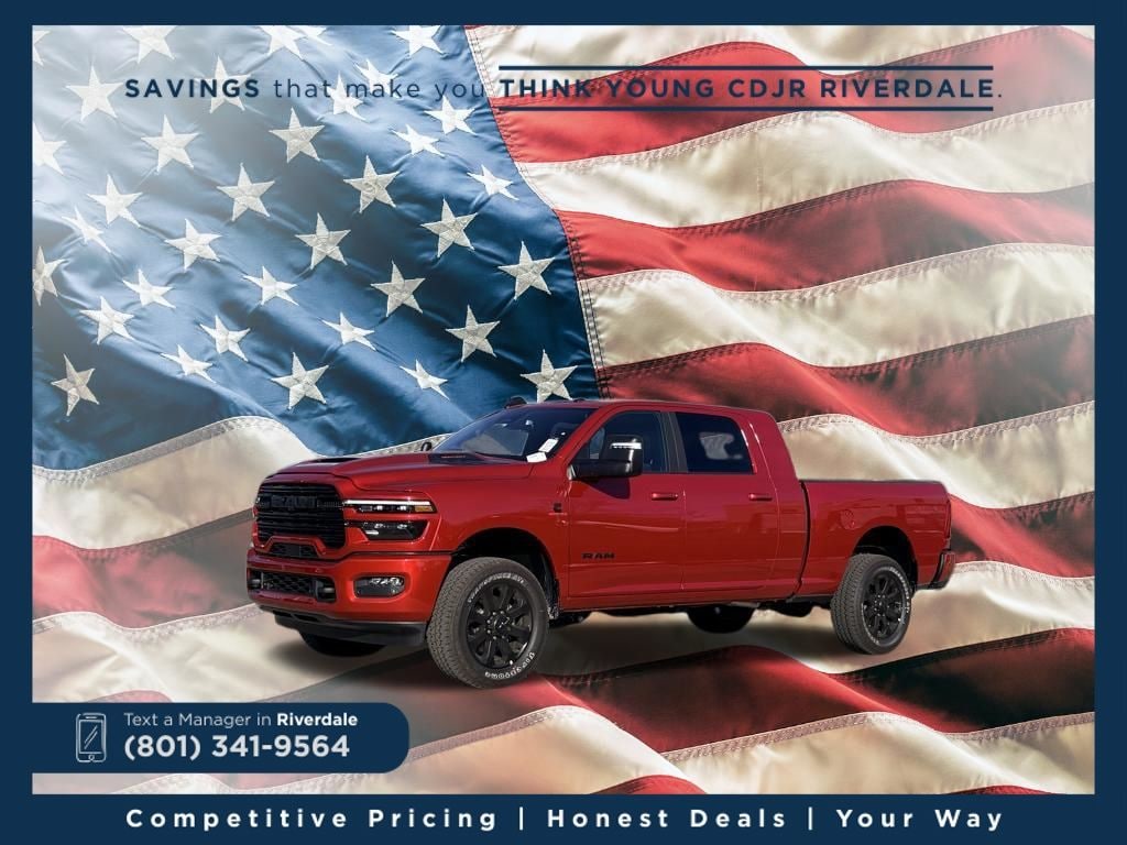 New 2026 Ram 3500 LARAMIE MEGA CAB 4X4 6'4 BOX Pickup