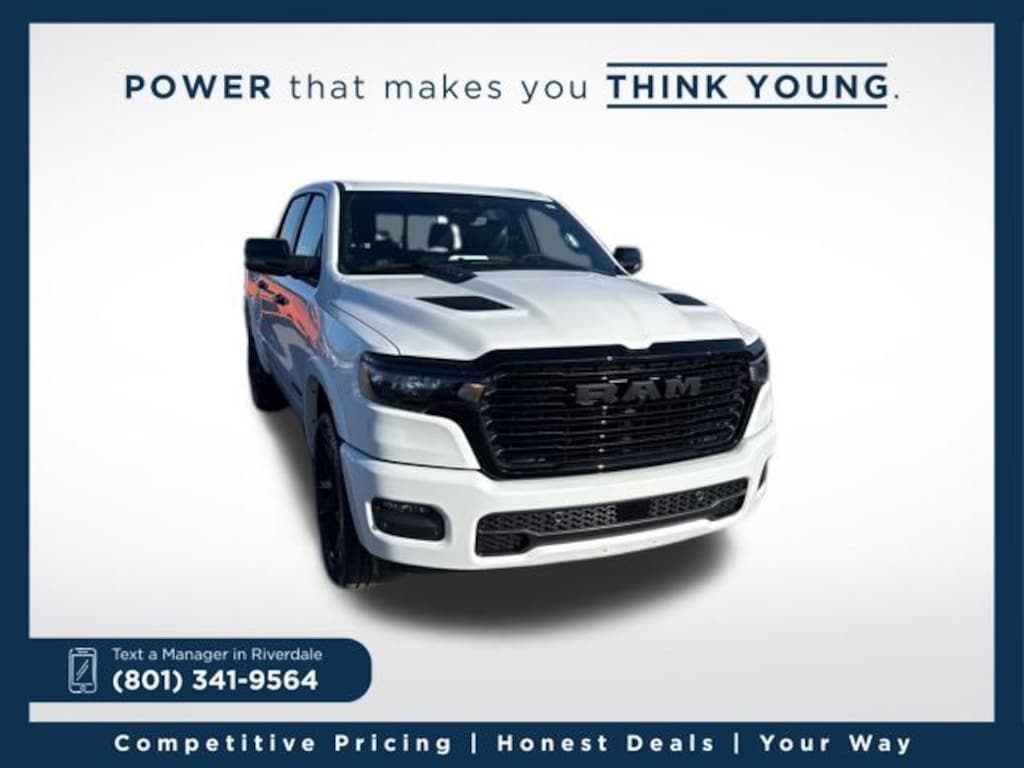 New 2026 Ram 1500 LARAMIE CREW CAB 4X4 5'7 BOX Pickup