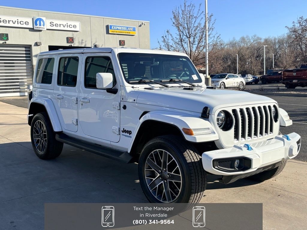 Used 2022 Jeep Wrangler Unlimited 4xe Sahara SUV