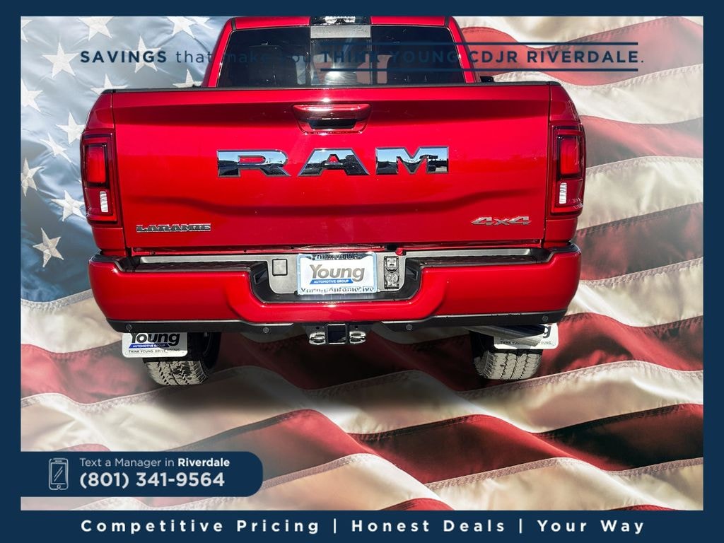 New 2026 Ram 3500 LARAMIE CREW CAB 4X4 6'4 BOX Pickup