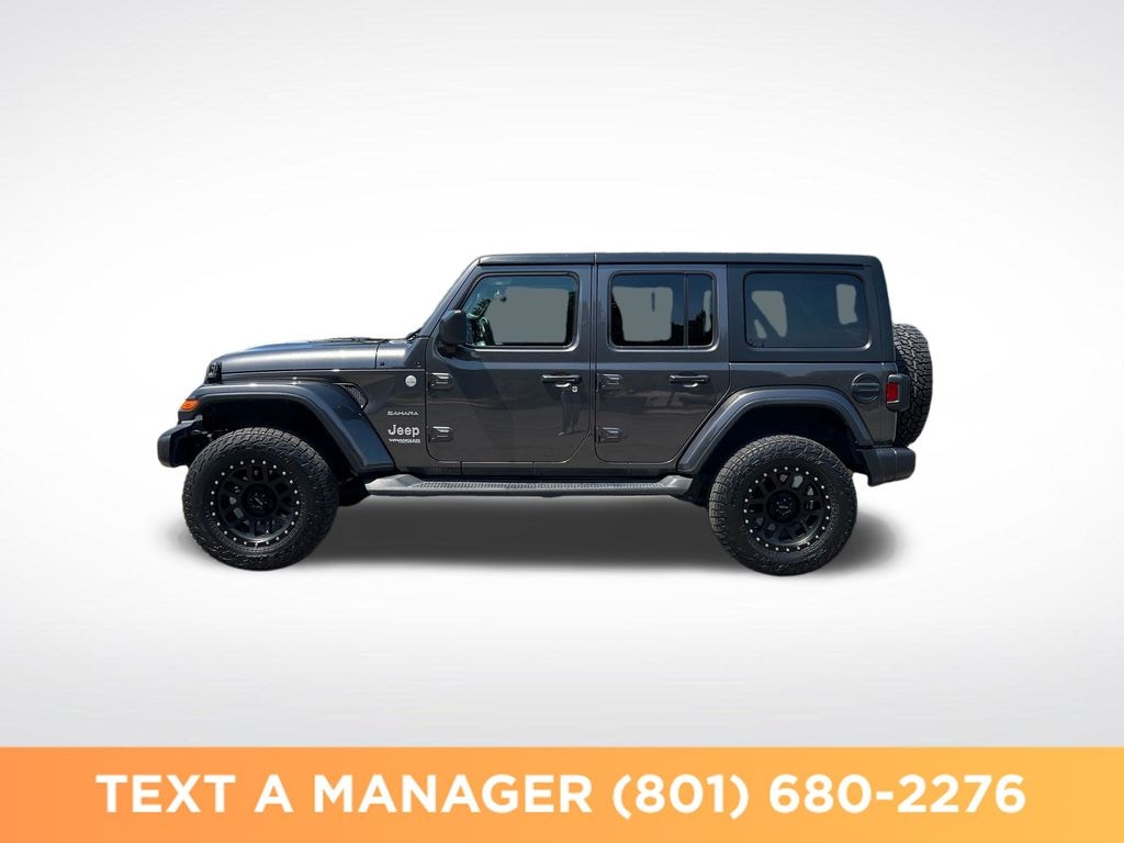 Used 2019 Jeep Wrangler Unlimited Sahara 4x4 SUV