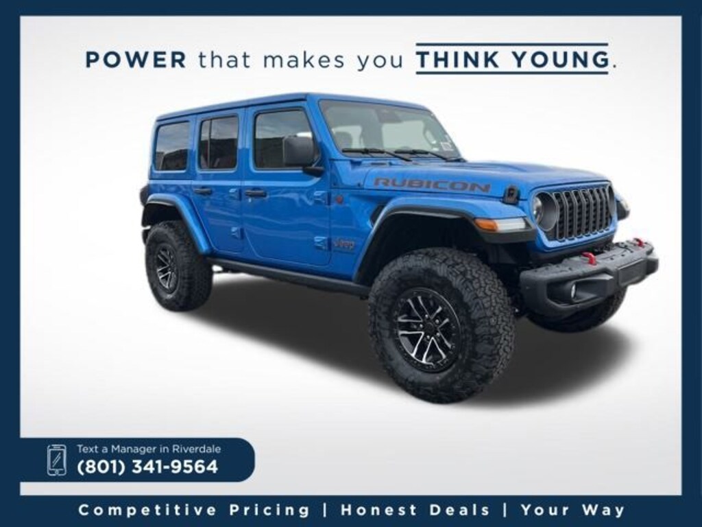 New 2026 Jeep Wrangler 4-DOOR RUBICON X Sport Utility