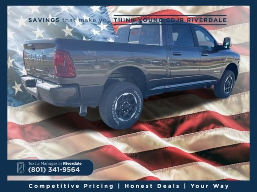 New 2026 Ram 2500 LARAMIE CREW CAB 4X4 6'4 BOX Pickup