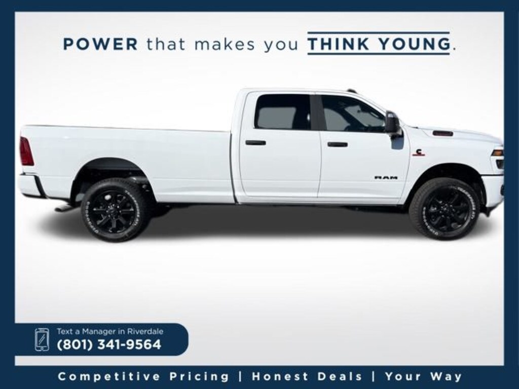 New 2026 Ram 2500 BIG HORN CREW CAB 4X4 8' BOX Pickup