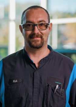 Staff member Nick Van Damme from ID_757c11