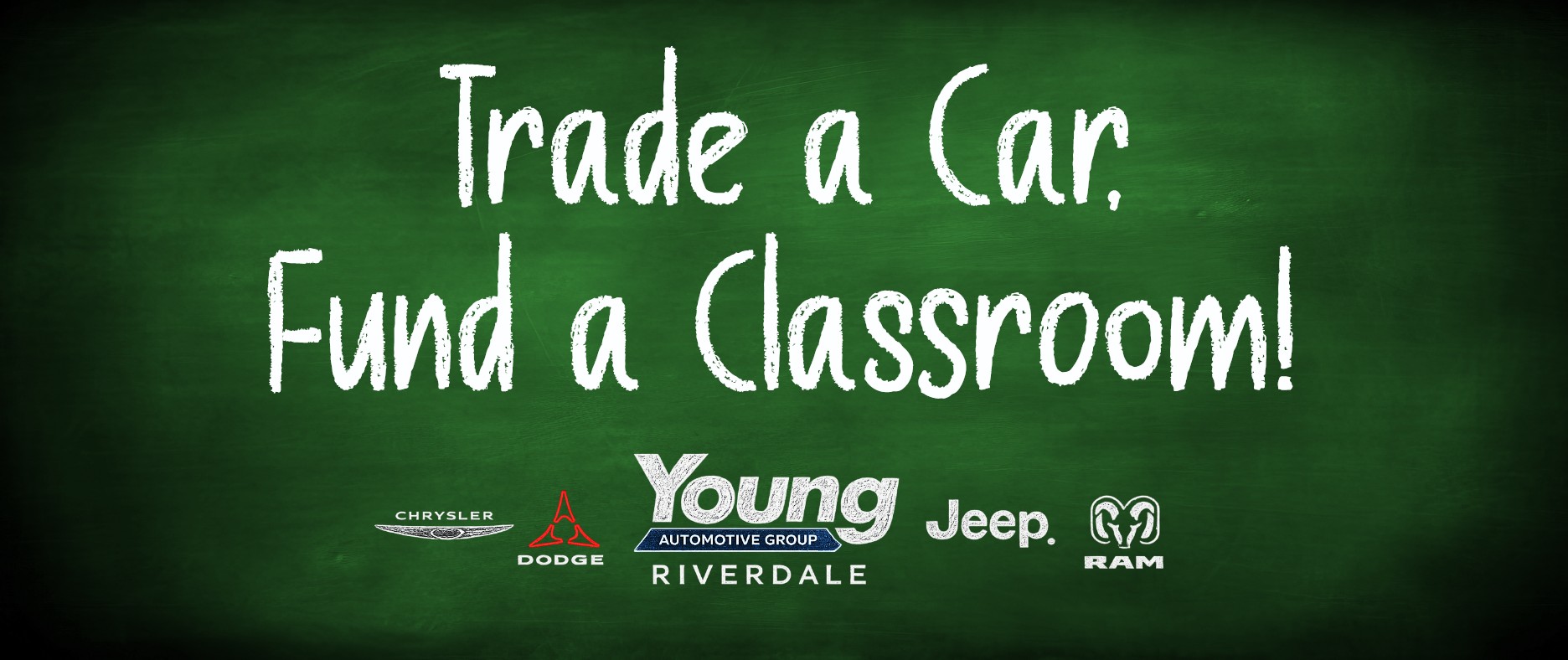 trade a car, fund a classroom