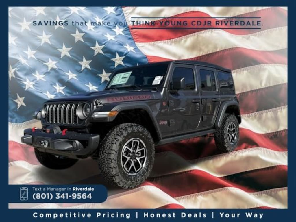 New 2025 Jeep Wrangler 4-DOOR RUBICON Sport Utility