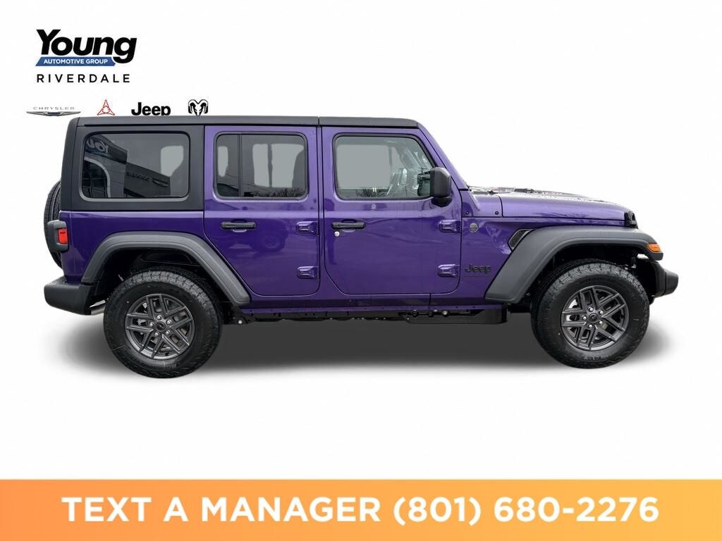New 2026 Jeep Wrangler 4-DOOR SPORT S Sport Utility