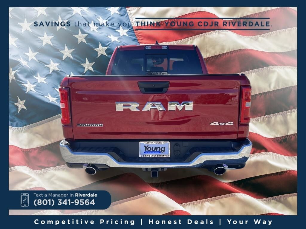New 2026 Ram 1500 BIG HORN CREW CAB 4X4 5'7 BOX Pickup