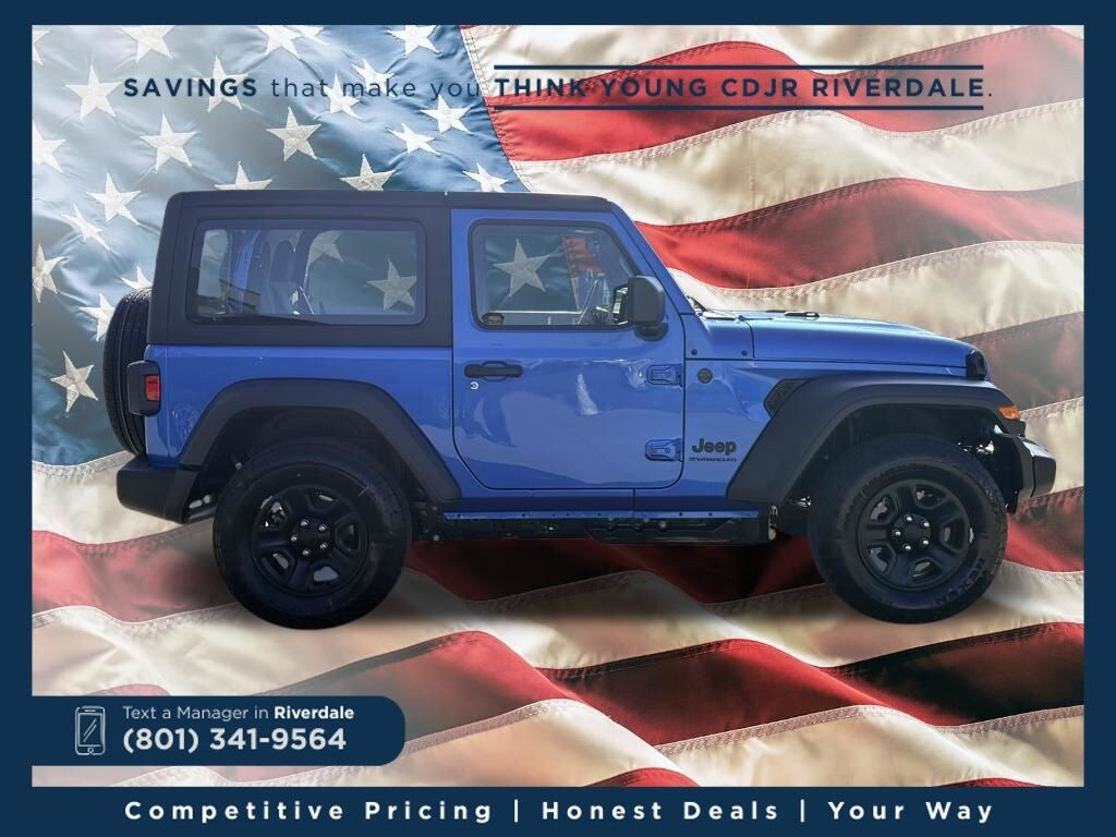 New 2026 Jeep Wrangler 2-DOOR SPORT Sport Utility