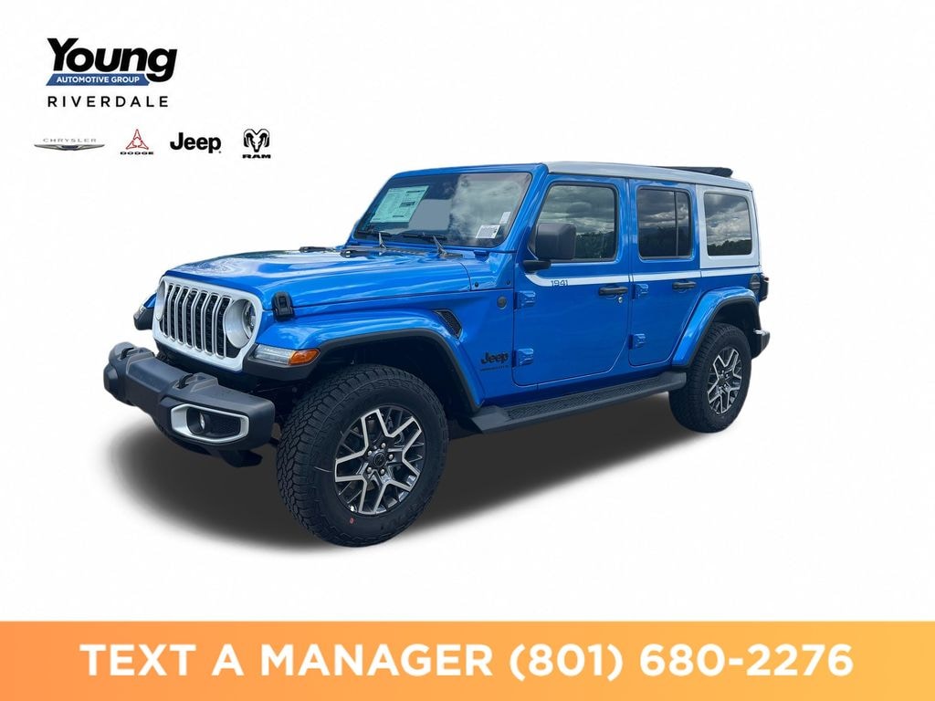 New 2026 Jeep Wrangler 4-DOOR SAHARA Sport Utility