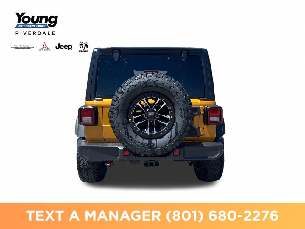 New 2026 Jeep Wrangler 4-DOOR WILLYS Sport Utility
