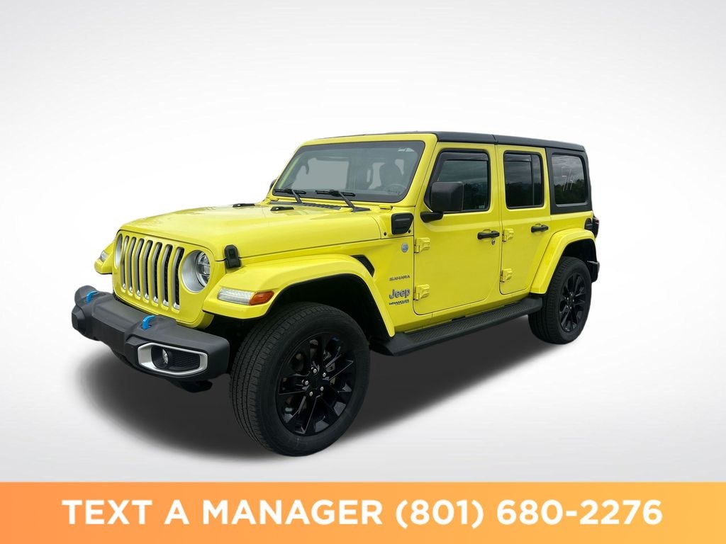 Used 2022 Jeep Wrangler Unlimited 4xe Sahara SUV