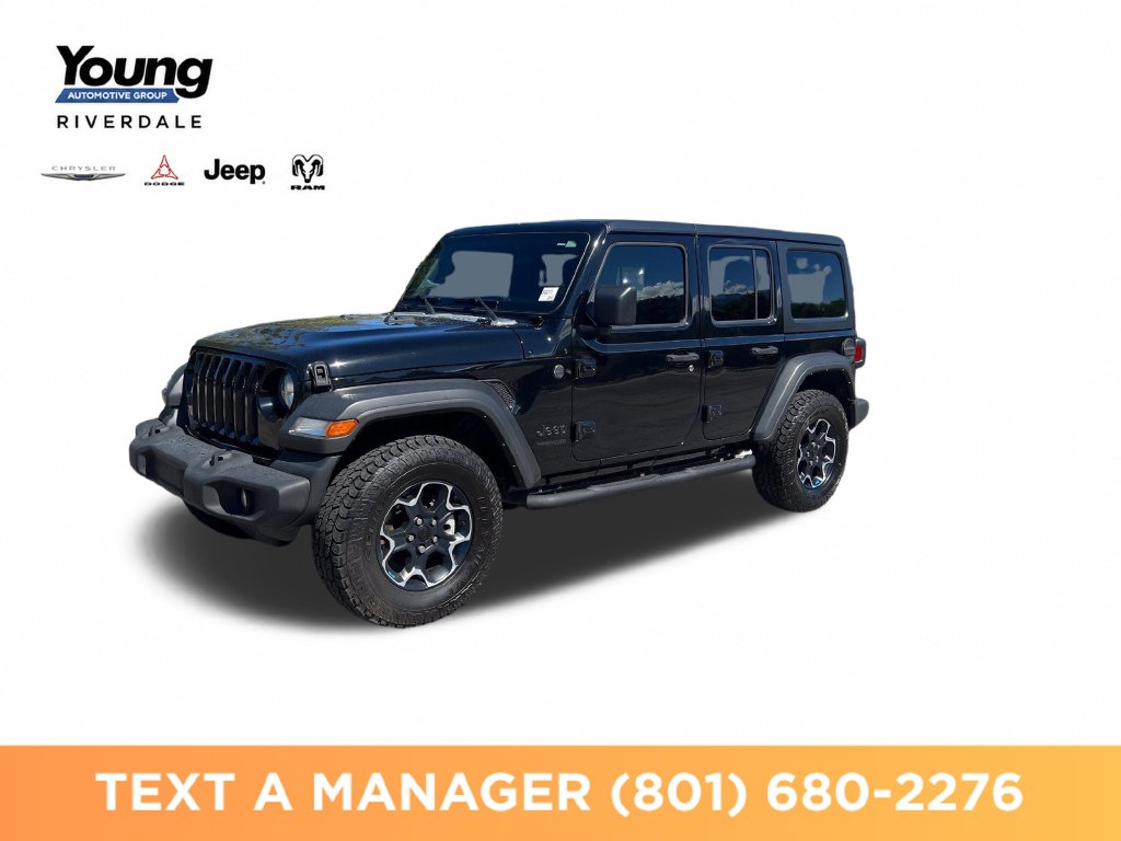 Used 2022 Jeep Wrangler Unlimited Sport SUV