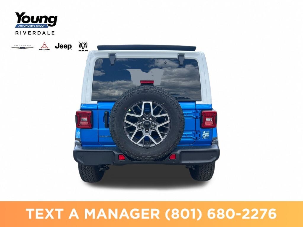 New 2026 Jeep Wrangler 4-DOOR SAHARA Sport Utility